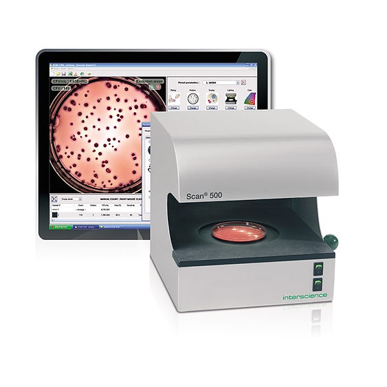 Scan 500 HD automatic colony counter and inhibition zone reader